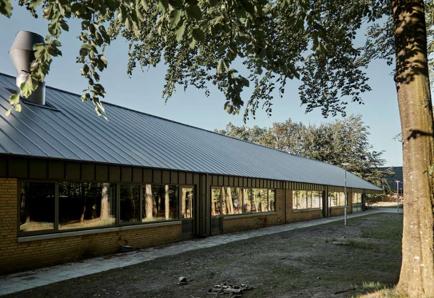 Renovation of Skørping School using steel profiles, Skørping Skole, Himmerlandsvej 59, 9520 Skørping